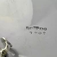 Антикварный английский чайник на ножках