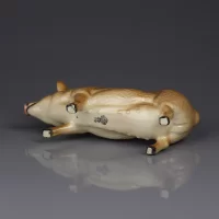 Винтажная английская статуэтка Свинья Royal Doulton Tamworth Pig