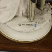 Винтажная статуэтка Свадьба Жених с невестой Giuseppe Armani Capodimonte