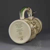 Винтажная керамическая кружка с крышкой Охотничьи собаки Ceramarte Avon Great Dogs Outdoors Stein