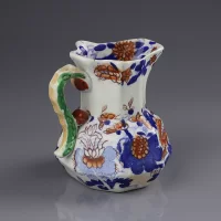Антикварный английский кувшин для молока сливок Mason's Patent Ironstone