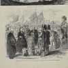 Антикварная иллюстрация The Illustrated London News Types of viennese life Loss of the megaera the island of St.Paul from the sea