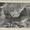 Антикварная иллюстрация The Illustrated London News The steamer Tripoli ashore near the Tuskar rocks, Wexford