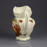 Винтажный кувшин с фруктово-ягодным натюрмортом DNW IronStone 0,7 л