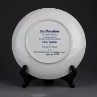 Тарелка винтажная декоративная настенная Фарфор Лошадь Конь Danbury Mint Free Spirits Surf Breaker Lesley Harrison