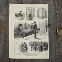 Антикварная иллюстрация The Illustrated London News "The old man of hoy" by S.Read