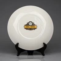Тарелка винтажная декоративная Карнавал животных Календарь Англия Wedgwood Animal Carnival Calendar Plate Second Series 1972
