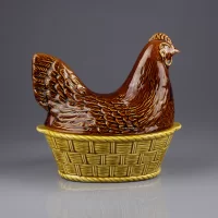 Винтажный английский террин Курица Beswick 2306