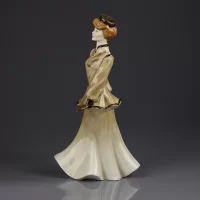 Винтажная фарфоровая статуэтка Дама Девушка Кейт Ханниган Англия Royal Doulton 3088 Kate Hannigan