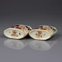Винтажные вазы салфетницы Masons Mandarin
