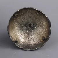 Винтажная шкатулка в виде дамы в викторианском платье Weidlich Bros MFG Co