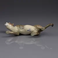 Винтажная фарфоровая статуэтка Пума Lladro 5435 Puma