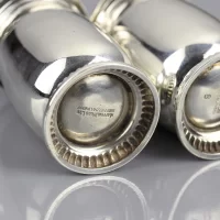 Антикварные английские солонка и перечница Mappin & Webb 1934 год