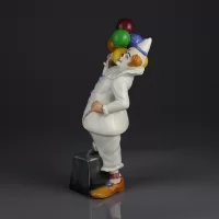 Винтажная фарфоровая статуэтка Клоун с воздушными шарами Balloon Clown Англия Royal Doulton HN2894