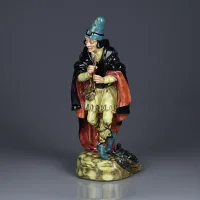 Винтажная фарфоровая статуэтка Крысолов Англия Royal Doulton 2102 Pied Piper