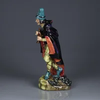 Винтажная фарфоровая статуэтка Крысолов Англия Royal Doulton 2102 Pied Piper