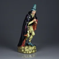 Винтажная фарфоровая статуэтка Крысолов Англия Royal Doulton 2102 Pied Piper