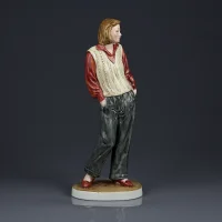Винтажная фарфоровая статуэтка Девушка Англия Coalport High Style Collection Jody