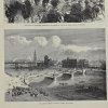 Антикварная иллюстрация The Illustrated London News The ruins of Chicago