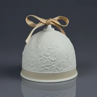 Винтажный фарфоровый колокольчик Осень Campana Otono Fall Bell Испания Lladro 1993