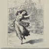 Антикварная иллюстрация The Illustrated London News Scene from "Fanchette" at the Lyceum theatre the shadow dance