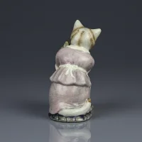 Винтажная английская статуэтка Кошка с котёнком Англия Beatrix Potter Beswick Tabitha Twitchit and Miss Moppet
