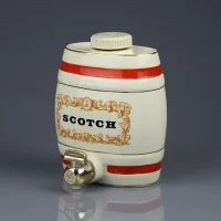 Винтажный керамический бочонок для скотча Англия Wade Pottery Scotch по заказу W & A Gilbey