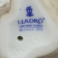 Винтажная фарфоровая статуэтка Счастливая сова Lladro Lucky Owl Knocks on Wood