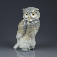 Винтажная фарфоровая статуэтка Сова NAO by Lladro Owl
