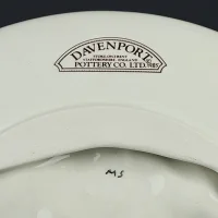 Тарелка винтажная декоративная Мистер Пиквик Диккенс Англия Davenport Mr Pickwick Original Toby Plate Collection