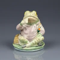 Винтажная английская статуэтка Лягушонок Беатрис Поттер Royal Albert Mr Jeremy Fisher Beatrix Potter