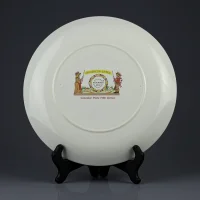 Винтажная декоративная тарелка-календарь Детские игры Англия Wedgwood Children's Games Calendar Plate Fifth Series