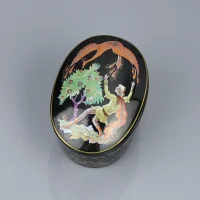 Винтажная музыкальная шкатулка Жар-птица Шедевры русского балета Franklin Mint Firebird Masterpieces of the Russian Ballet