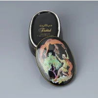 Винтажная музыкальная шкатулка Жар-птица Шедевры русского балета Franklin Mint Firebird Masterpieces of the Russian Ballet