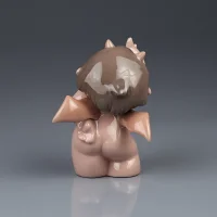 Винтажная фарфоровая статуэтка Чертёнок с крыльями и рожками NAO Wicked Cheeky Cherub