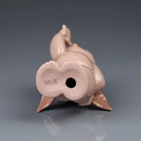Винтажная фарфоровая статуэтка Чертёнок с крыльями и рожками NAO Wicked Cheeky Cherub
