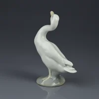 Винтажная фарфоровая статуэтка Уточка Lladro 4552 Little Duck