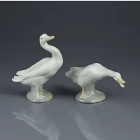 Винтажная фарфоровая статуэтка Уточка Lladro 4552 Little Duck