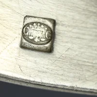 Антикварный французский половник Christofle с монограммой