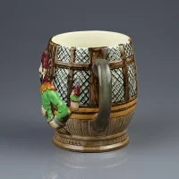 Винтажная английская керамическая кружка Пистоль Уильям Шекспир Beswick 1127 Pistol with Wit or Steel Merry Wives of Windsor