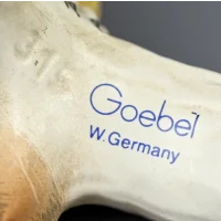 Винтажная фарфоровая статуэтка Сова на ветке Германия Goebel 315