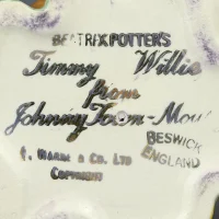 Винтажная английская фигурка мышонка Тимми Вилли Beatrix Potter Beswick 1109 Timmy Willie from Johnny Town-Mouse