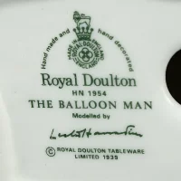 Винтажная английская фарфоровая статуэтка Продавец воздушных шаров Royal Doulton HN1954 Balloon Man