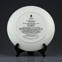 Винтажная декоративная тарелка Король Артур Экскалибур Англия Wedgwood Excalibur Legend of King Arthur