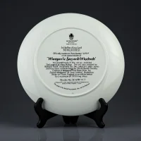 Винтажная декоративная тарелка Моргана ле Фэй и Мордред Англия Wedgwood Morgan Le Fay and Mordred Legend of King Arthur