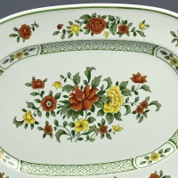 Винтажные пашотницы на блюде Германия Villeroy & Boch Summerday