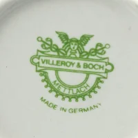 Винтажные пашотницы на блюде Германия Villeroy & Boch Summerday