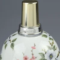 Винтажная фарфоровая лампа Берже BT Butterfly Франция Лимож Lampe Berger Limoges