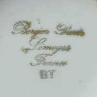 Винтажная фарфоровая лампа Берже BT Butterfly Франция Лимож Lampe Berger Limoges