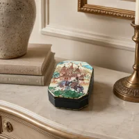 Винтажная фарфоровая шкатулка Иван Царевич Марья Моревна Русские сказки Villeroy & Boch Maria Morevna Die Russischen Märchen